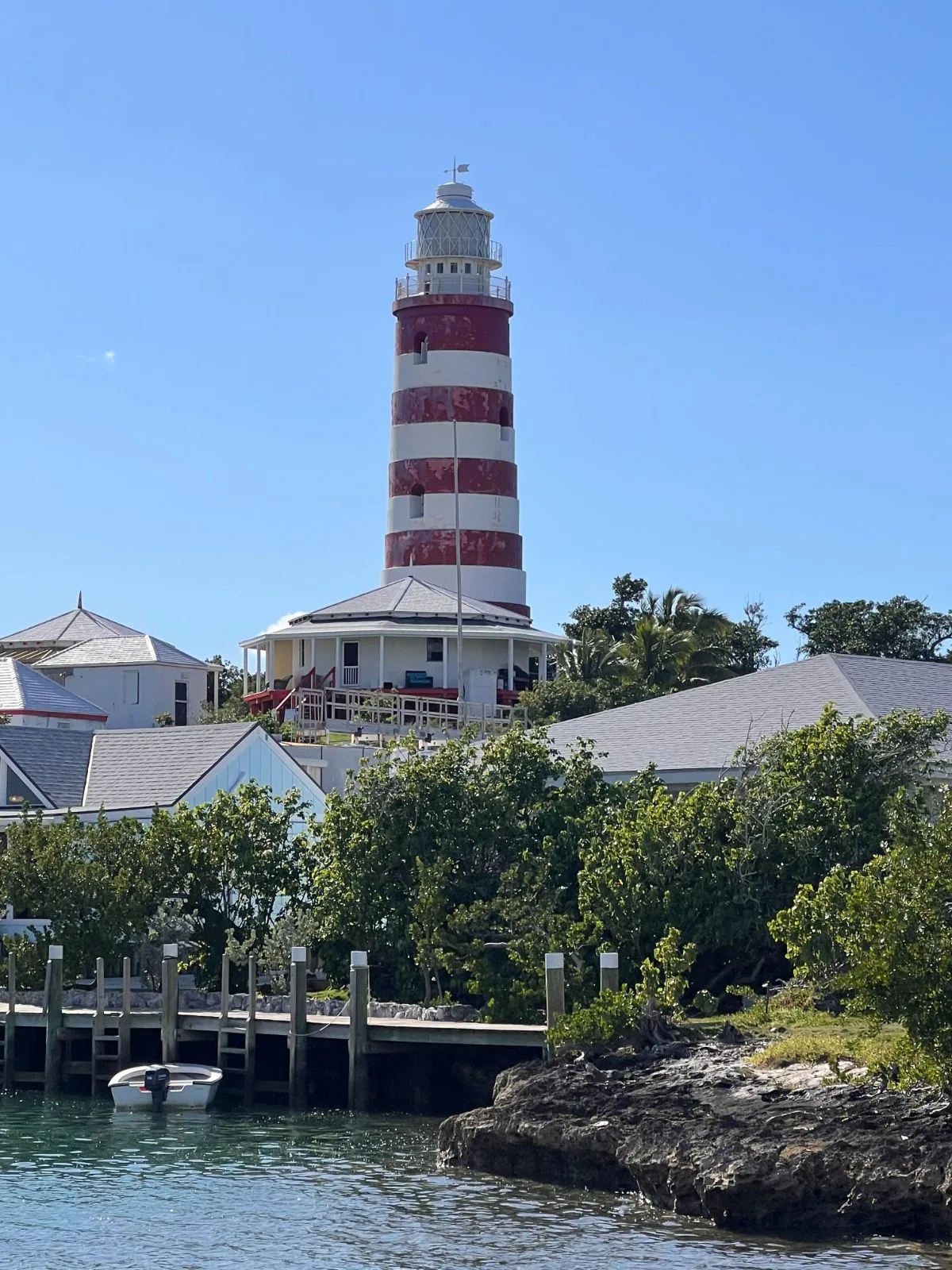 Hope Town lighthouse on Elbow Cay