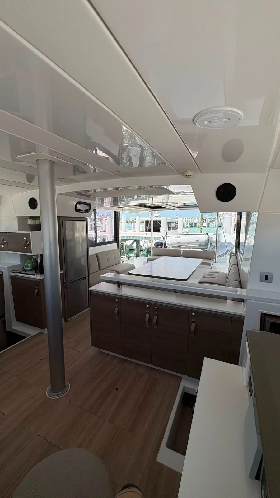 The galley of Gabrielle Marie