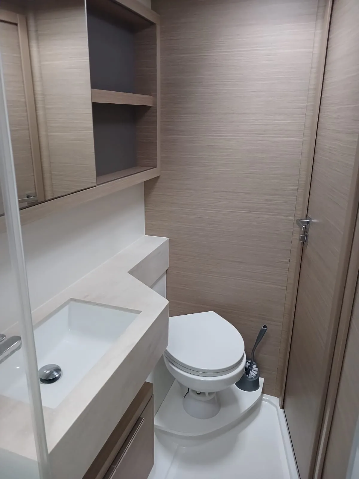 An en-suite head aboard Sapphire Seas